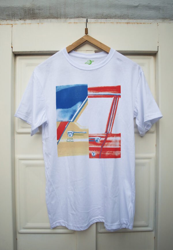 Remera Roll down (trama puntos) - James Rosenquist