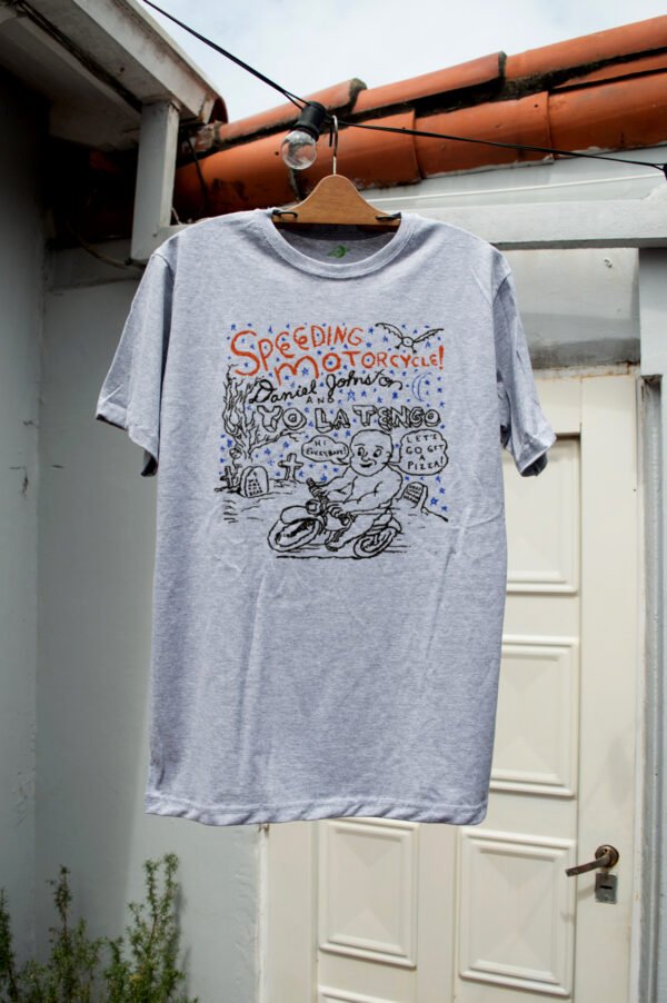 Remera Speeding motorcycle - D. Johnston / Yo la tengo - Image 2