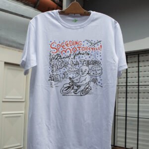 Remera Speeding motorcycle - D. Johnston / Yo la tengo