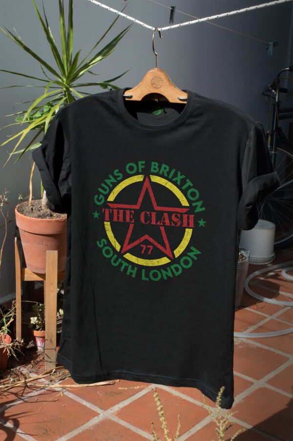 Remera The clash - Guns of Brixton