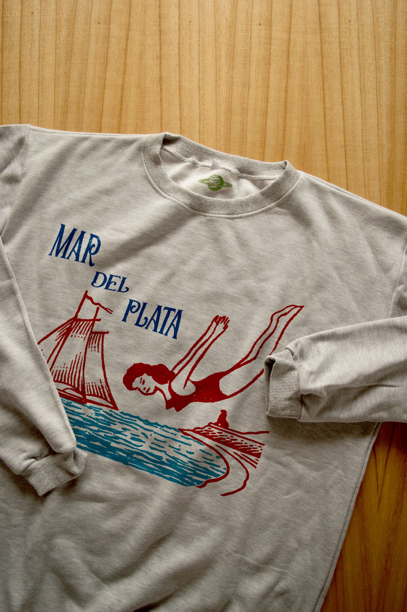 Buzo Mar Del Plata - Retro