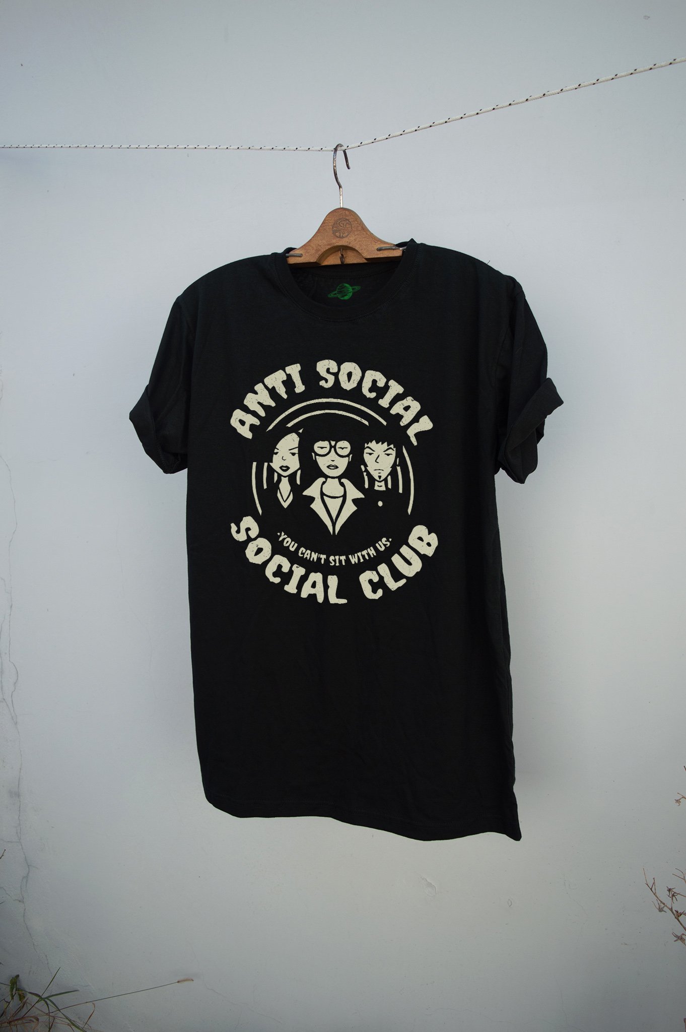 Remera Daria - Antisocial club