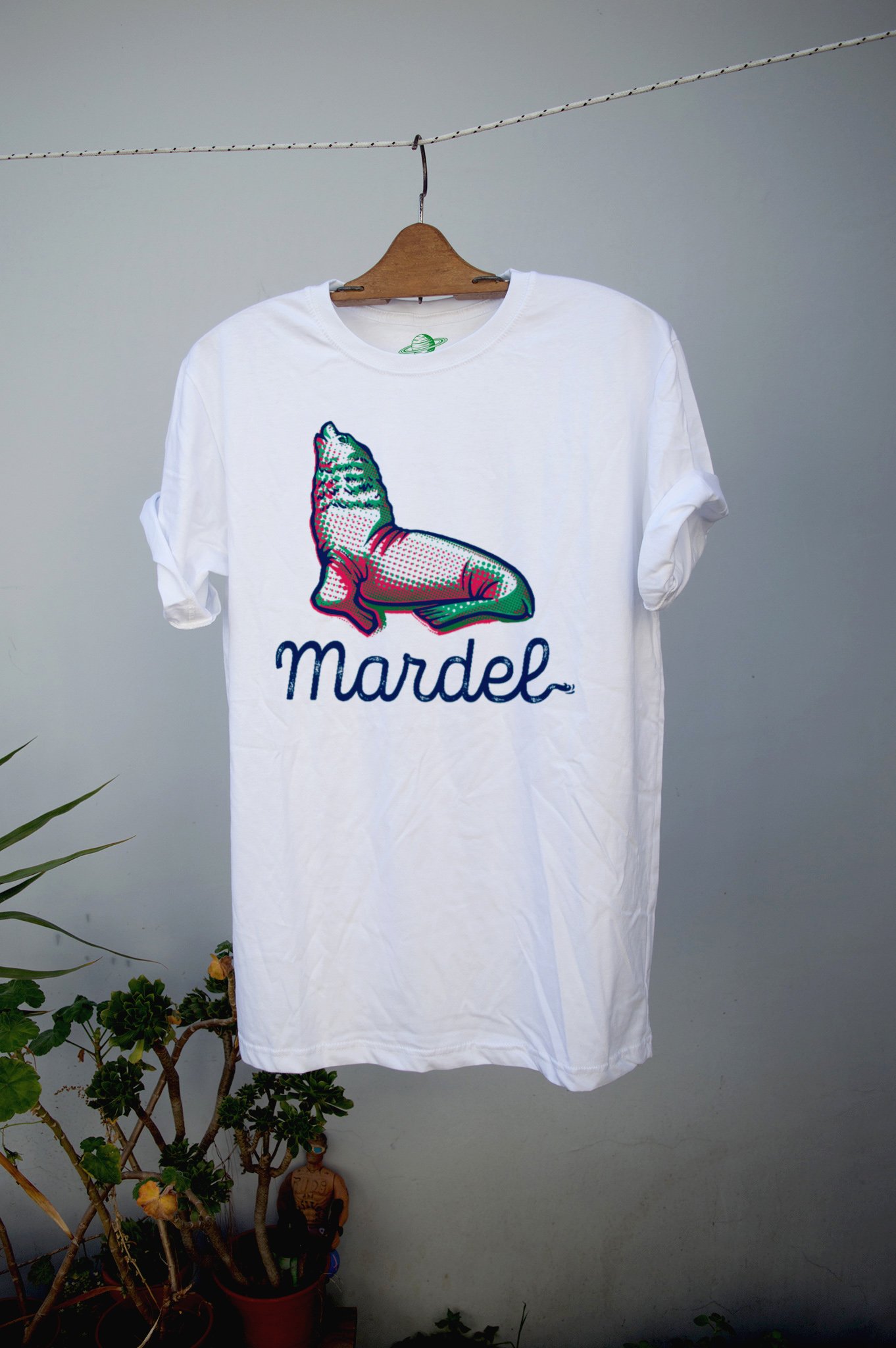 Remera Mardel - Lobo marino pop