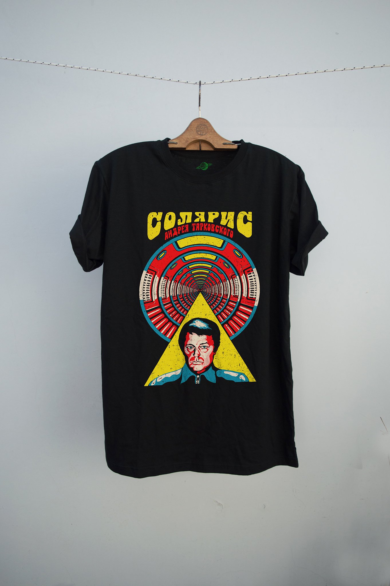 Remera Solaris - Andrei Tarkovski (poster ruso)