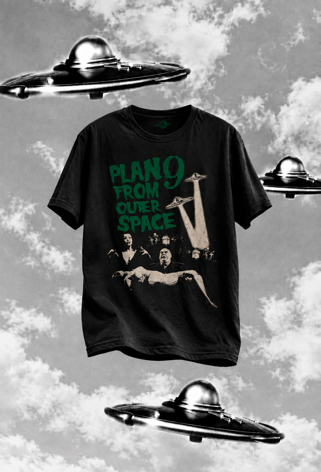 Remera Plan 9 from outer space 1 - Ed Wood